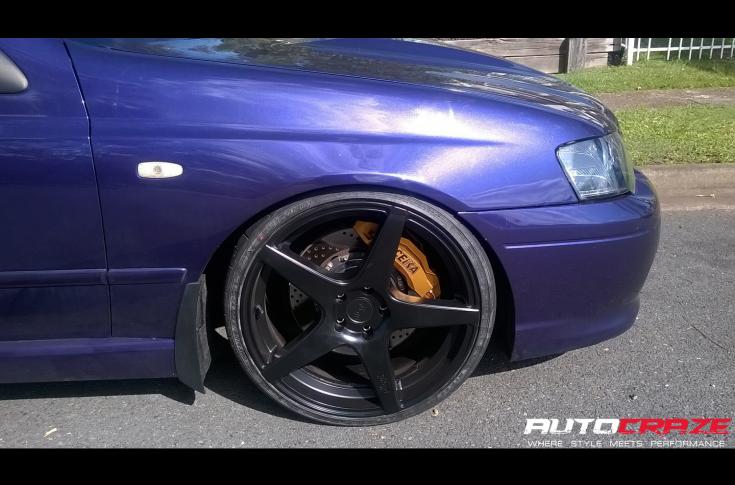 FORD FALCON XR6 FG GT5 MATTE BLACK